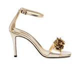 Crystal Sahara High-Heel Ankle Sandal