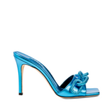 Catena Metallic Blue High-Heel Sandal