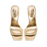 Naria Gold High-Heel Sandal