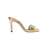 Naria Gold High-Heel Sandal