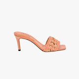 Almeria Peach High-Heel Sandal