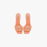 Almeria Peach High-Heel Sandal