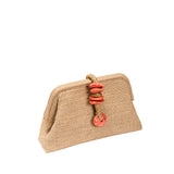 Petra Coral Pouch Bag